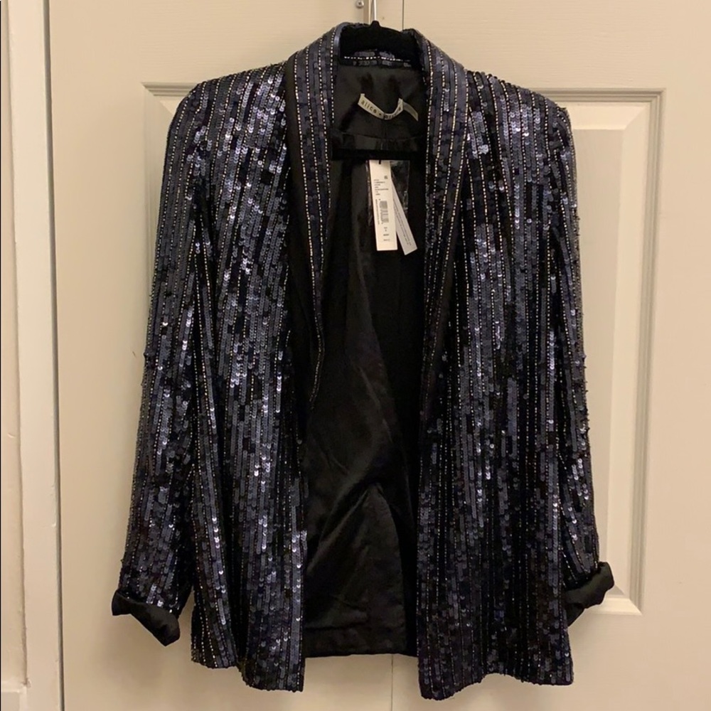 Brand new Alice and Olivia sequin blazer